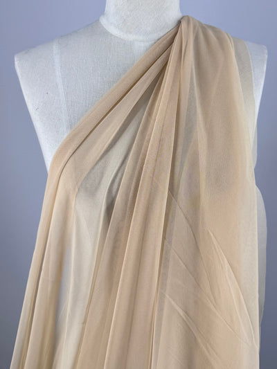 Plain Mesh - Nude Gold - 135cm
