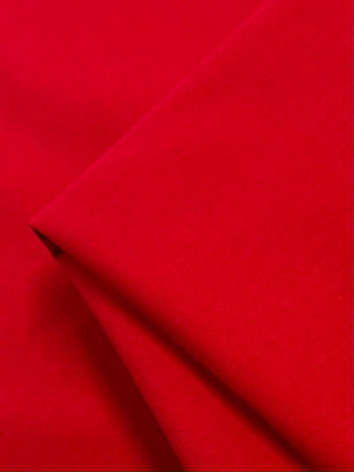 Plain Cotton - Fiery Red - 150cm