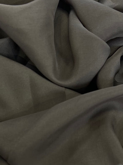 Silk Chiffon - Woodsmoke - 110cm