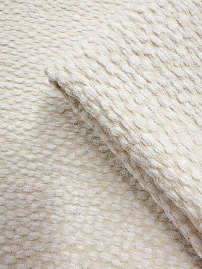 Chenille Upholstery - Otto Snow - 150cm