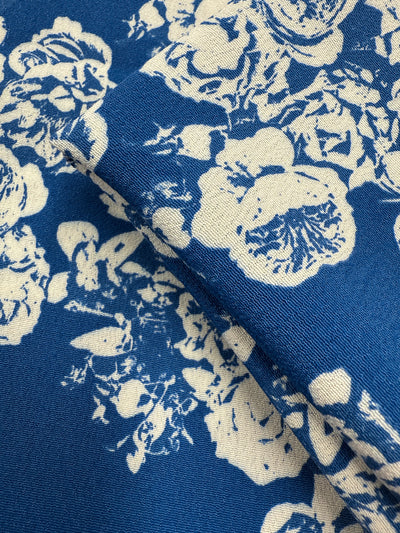 Printed Crepe Viscose - Rose Cluster - 135cm