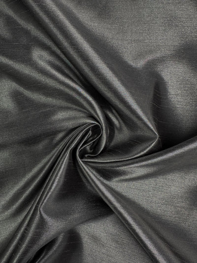 Shantung Satin - Charcoal - 150cm