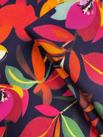 Designer Rayon - Midnight Autumn - 145cm