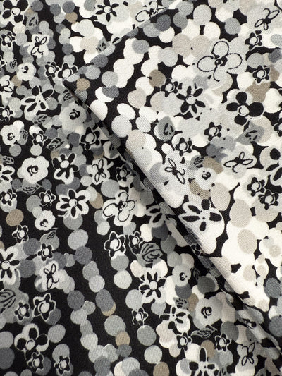 Printed Lycra - Abstract Flora - 150cm